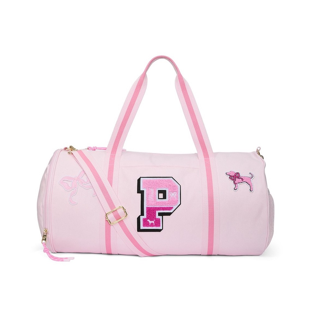 Pink X LoveShackFancy Duffle Bag